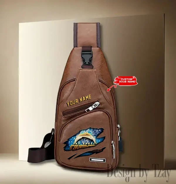 Los Angeles Chargers Fashion Men Chest Bag Single Strap Anti-theft New 2025 SPTLTSLINGBAG179