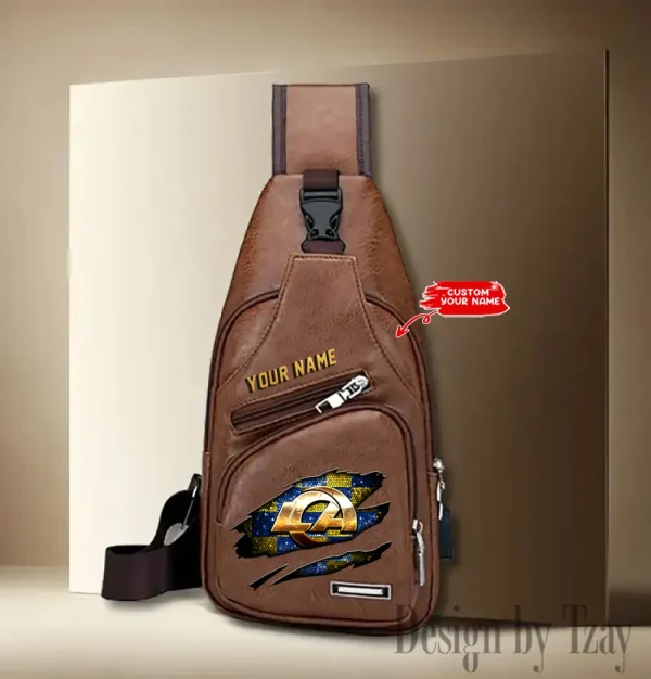 Los Angeles Rams Fashion Men Chest Bag Single Strap Anti-theft New 2025 SPTLTSLINGBAG180