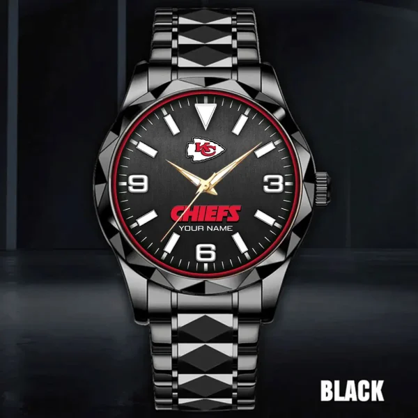 Kansas City Chiefs Business Watch For Men Automatic Mechanical Stainless Steel Band 2025 SPTDMW560 - Image 3