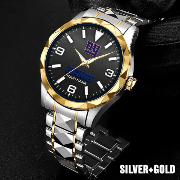 New York Giants Business Watch For Men Automatic Mechanical Stainless Steel Band 2025 SPTDMW568