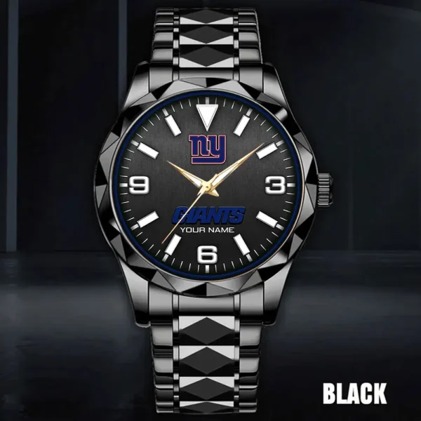 New York Giants Business Watch For Men Automatic Mechanical Stainless Steel Band 2025 SPTDMW568 - Image 4