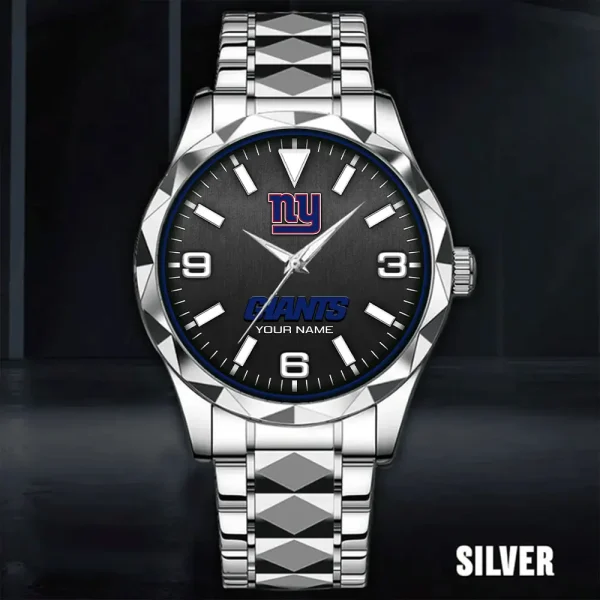 New York Giants Business Watch For Men Automatic Mechanical Stainless Steel Band 2025 SPTDMW568 - Image 5