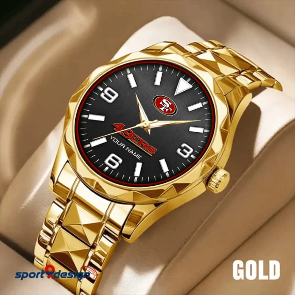 San Francisco 49ers Business Watch For Men Automatic Mechanical Stainless Steel Band 2025 SPTDMW572 - Image 4