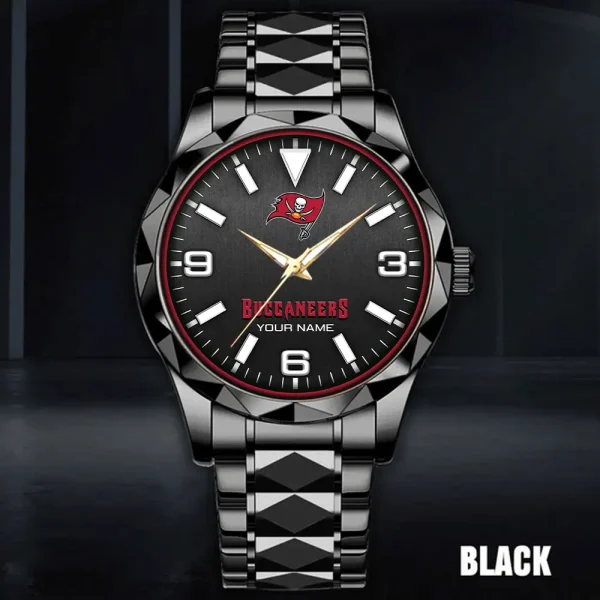 Tampa Bay Buccaneers Business Watch For Men Automatic Mechanical Stainless Steel Band 2025 SPTDMW574 - Image 3