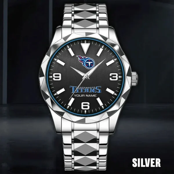 Tennessee Titans Business Watch For Men Automatic Mechanical Stainless Steel Band 2025 SPTDMW575 - Image 2