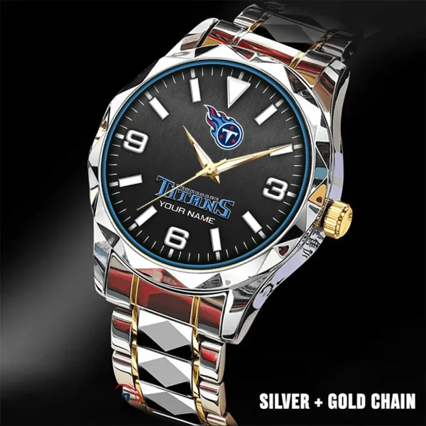 Tennessee Titans Business Watch For Men Automatic Mechanical Stainless Steel Band 2025 SPTDMW575 - Image 5
