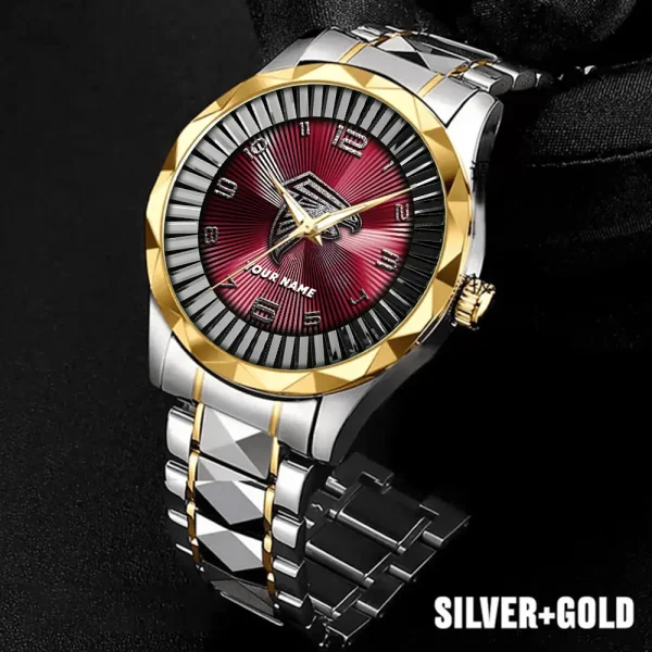 Atlanta Falcons Business Watch For Men Automatic Mechanical Stainless Steel Band 2025 SPTDMW610