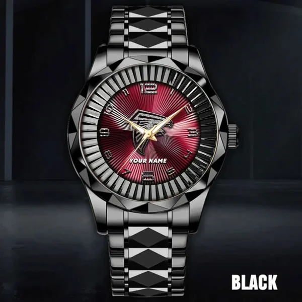 Atlanta Falcons Business Watch For Men Automatic Mechanical Stainless Steel Band 2025 SPTDMW610 - Image 3