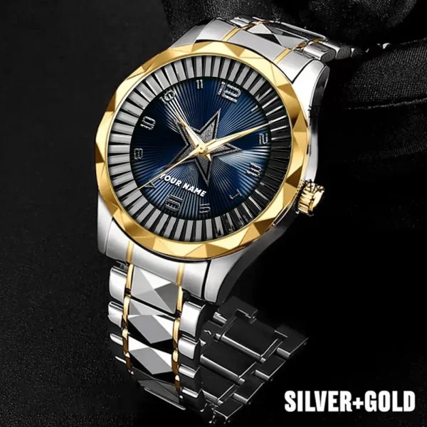 Dallas Cowboys Business Watch For Men Automatic Mechanical Stainless Steel Band 2025 SPTDMW617