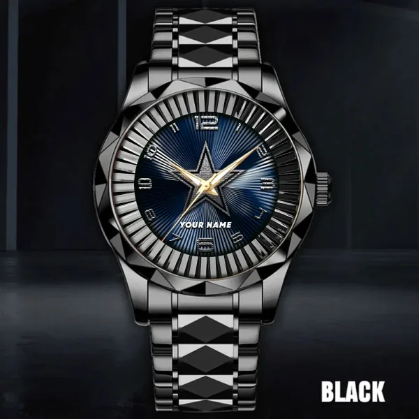 Dallas Cowboys Business Watch For Men Automatic Mechanical Stainless Steel Band 2025 SPTDMW617 - Image 3