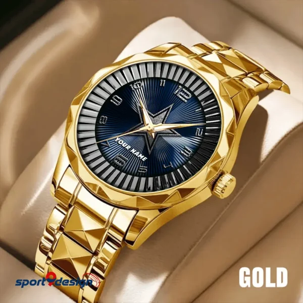 Dallas Cowboys Business Watch For Men Automatic Mechanical Stainless Steel Band 2025 SPTDMW617 - Image 4