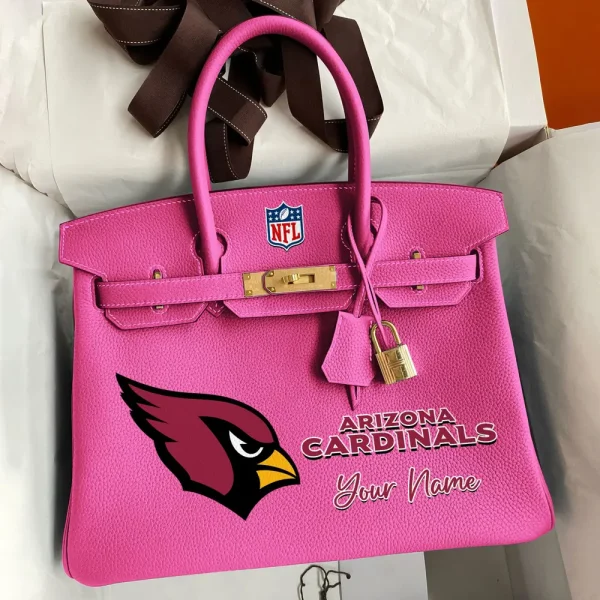 Arizona Cardinals Deluxe Handbag For Women Custom Your Name 2025 Versions, Sport Deluxe Handbag SPTSDB001 - Image 2