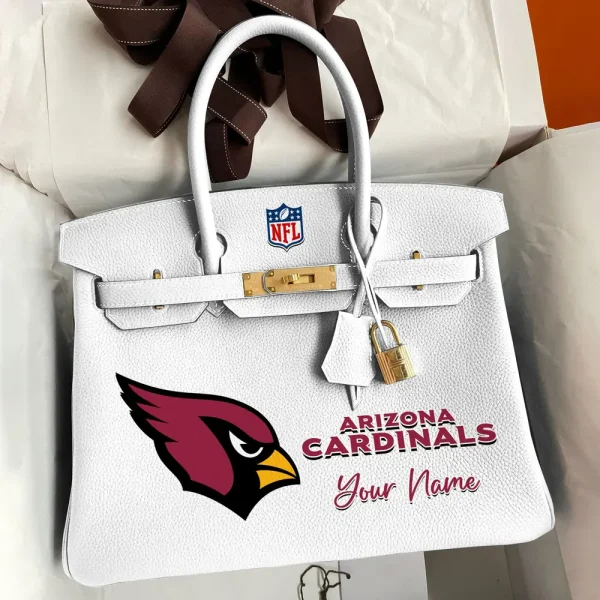 Arizona Cardinals Deluxe Handbag For Women Custom Your Name 2025 Versions, Sport Deluxe Handbag SPTSDB001 - Image 4