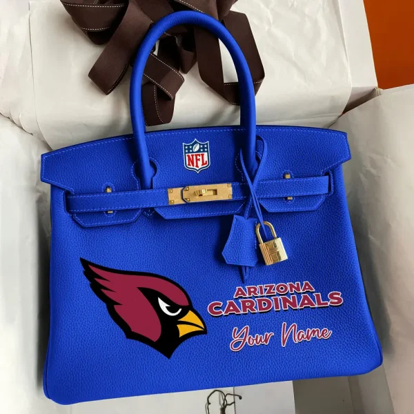 Arizona Cardinals Deluxe Handbag For Women Custom Your Name 2025 Versions, Sport Deluxe Handbag SPTSDB001 - Image 5