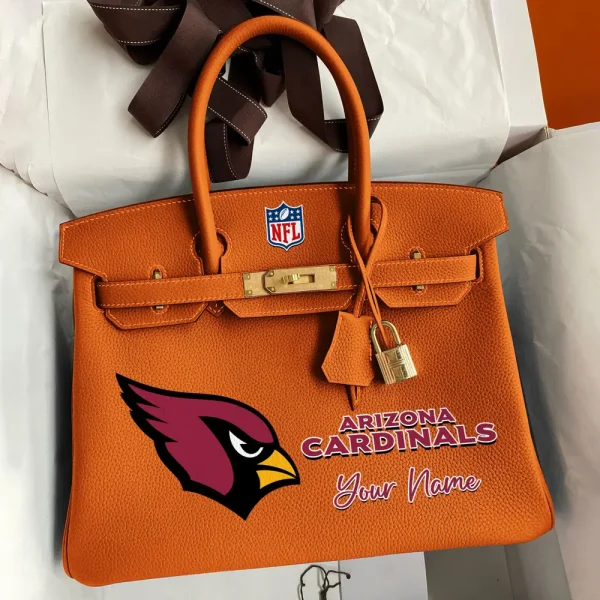 Arizona Cardinals Deluxe Handbag For Women Custom Your Name 2025 Versions, Sport Deluxe Handbag SPTSDB001 - Image 6
