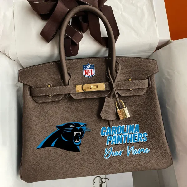 Carolina Panthers Deluxe Handbag For Women Custom Your Name 2025 Versions, Sport Deluxe Handbag SPTSDB005 - Image 3