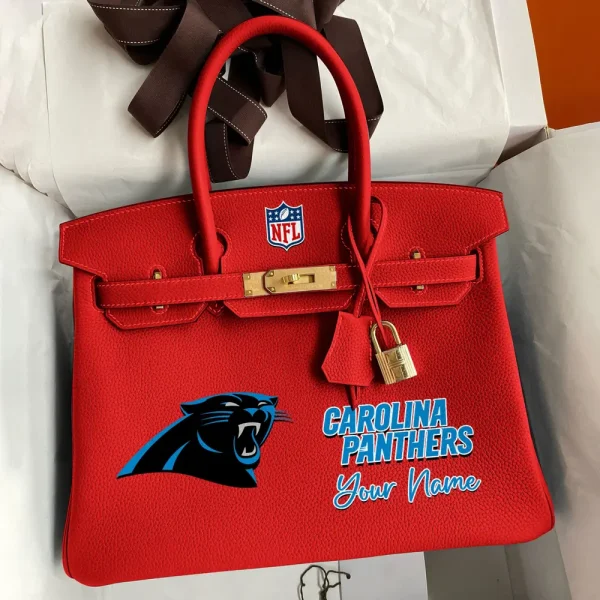 Carolina Panthers Deluxe Handbag For Women Custom Your Name 2025 Versions, Sport Deluxe Handbag SPTSDB005 - Image 6