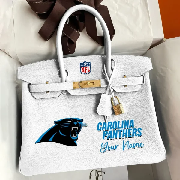 Carolina Panthers Deluxe Handbag For Women Custom Your Name 2025 Versions, Sport Deluxe Handbag SPTSDB005 - Image 7