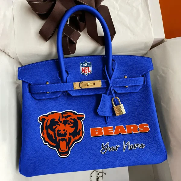 Chicago Bears Deluxe Handbag For Women Custom Your Name 2025 Versions, Sport Deluxe Handbag SPTSDB006 - Image 5