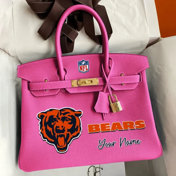 Chicago Bears Deluxe Handbag For Women Custom Your Name 2025 Versions, Sport Deluxe Handbag SPTSDB006 - Image 8
