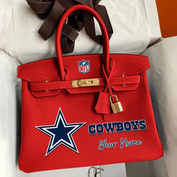 Dallas Cowboys Deluxe Handbag For Women Custom Your Name 2025 Versions, Sport Deluxe Handbag SPTSDB009 - Image 3