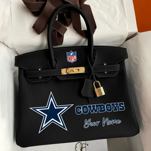 Dallas Cowboys Deluxe Handbag For Women Custom Your Name 2025 Versions, Sport Deluxe Handbag SPTSDB009