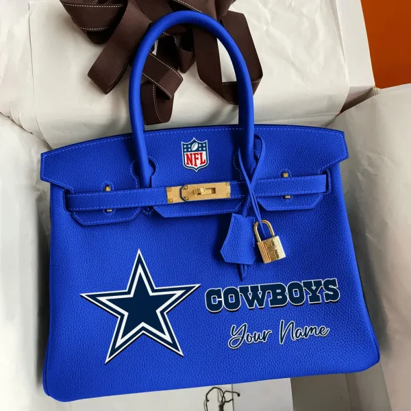 Dallas Cowboys Deluxe Handbag For Women Custom Your Name 2025 Versions, Sport Deluxe Handbag SPTSDB009 - Image 5