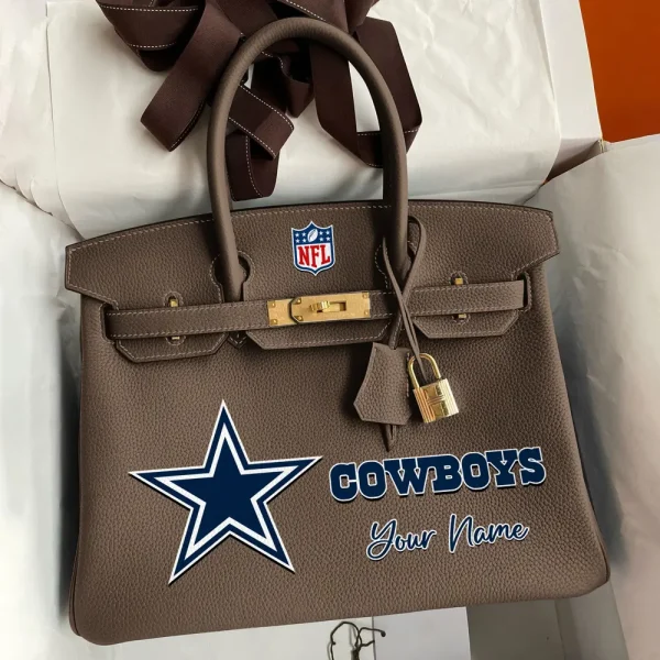 Dallas Cowboys Deluxe Handbag For Women Custom Your Name 2025 Versions, Sport Deluxe Handbag SPTSDB009 - Image 7
