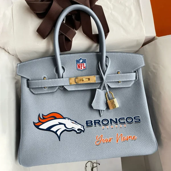 Denver Broncos Deluxe Handbag For Women Custom Your Name 2025 Versions, Sport Deluxe Handbag SPTSDB010 - Image 2