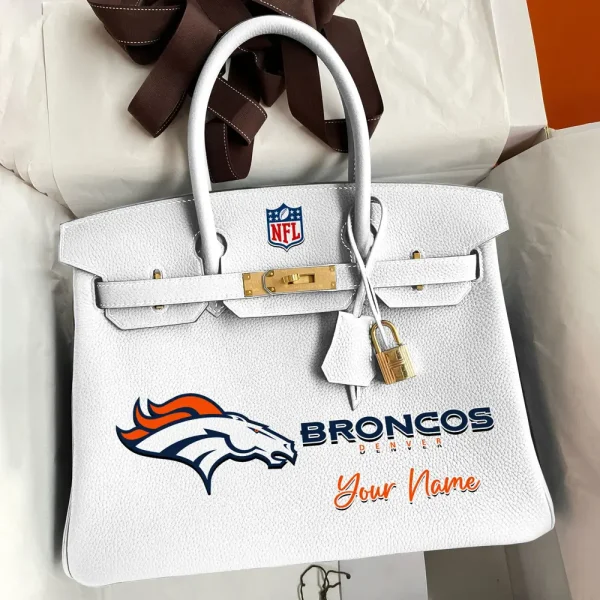 Denver Broncos Deluxe Handbag For Women Custom Your Name 2025 Versions, Sport Deluxe Handbag SPTSDB010 - Image 7
