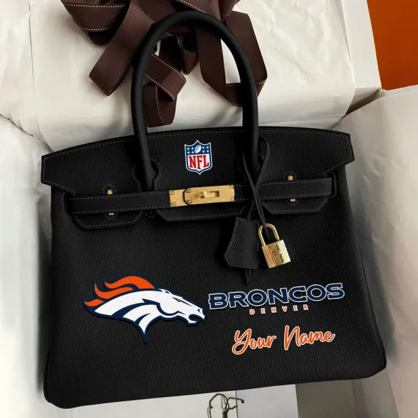 Denver Broncos Deluxe Handbag For Women Custom Your Name 2025 Versions, Sport Deluxe Handbag SPTSDB010 - Image 8