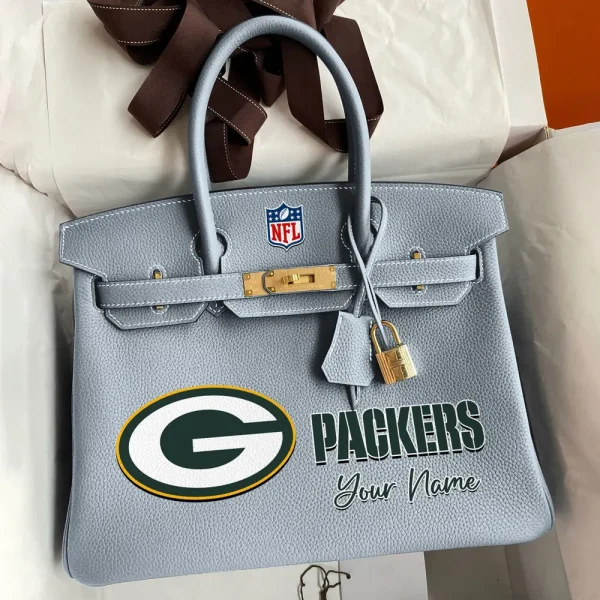 Green Bay Packers Deluxe Handbag For Women Custom Your Name 2025 Versions, Sport Deluxe Handbag SPTSDB012 - Image 3