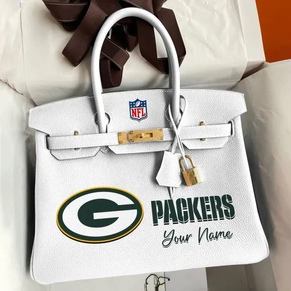 Green Bay Packers Deluxe Handbag For Women Custom Your Name 2025 Versions, Sport Deluxe Handbag SPTSDB012 - Image 6