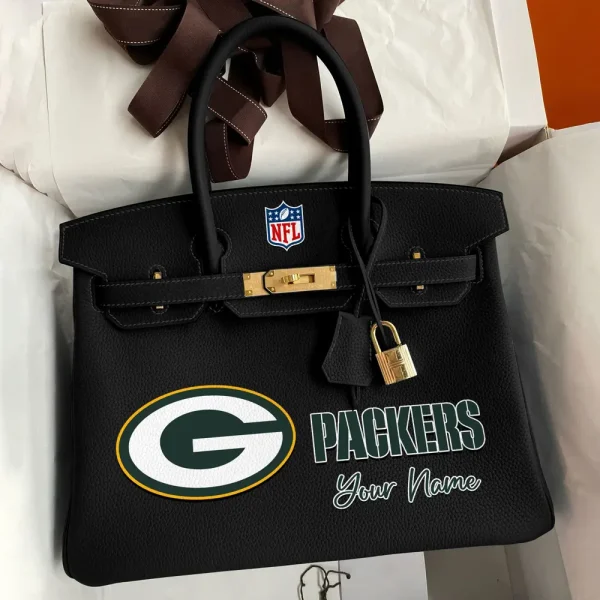 Green Bay Packers Deluxe Handbag For Women Custom Your Name 2025 Versions, Sport Deluxe Handbag SPTSDB012 - Image 7