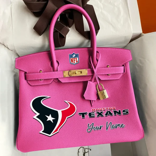 Houston Texans Deluxe Handbag For Women Custom Your Name 2025 Versions, Sport Deluxe Handbag SPTSDB013 - Image 3