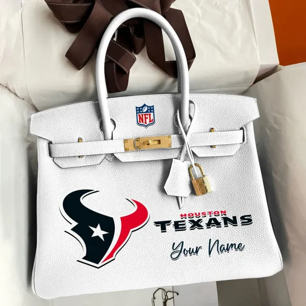 Houston Texans Deluxe Handbag For Women Custom Your Name 2025 Versions, Sport Deluxe Handbag SPTSDB013 - Image 5