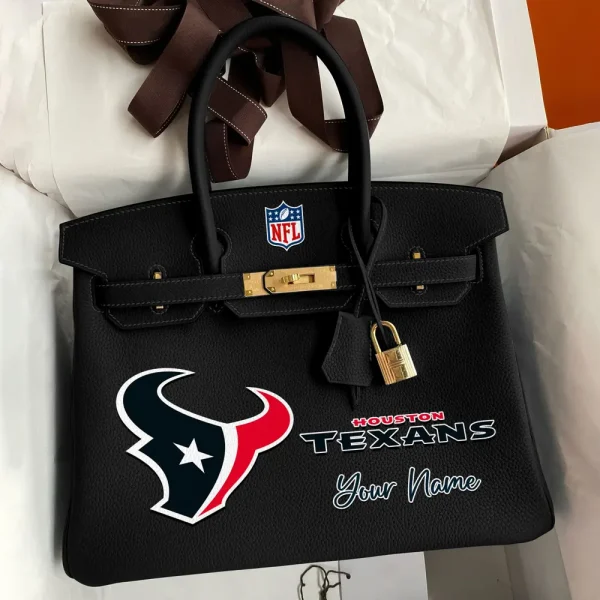 Houston Texans Deluxe Handbag For Women Custom Your Name 2025 Versions, Sport Deluxe Handbag SPTSDB013 - Image 6