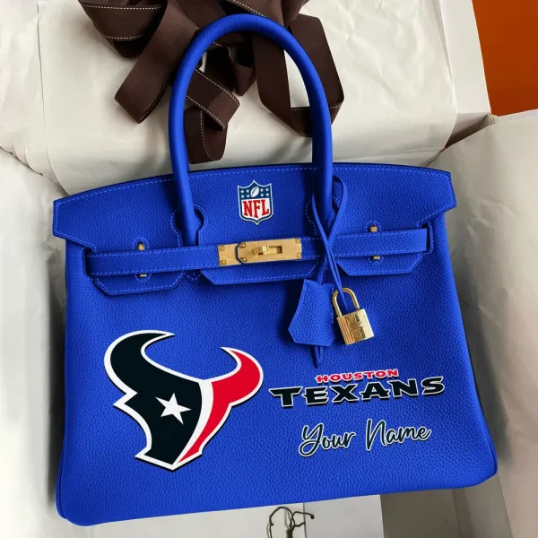 Houston Texans Deluxe Handbag For Women Custom Your Name 2025 Versions, Sport Deluxe Handbag SPTSDB013 - Image 7