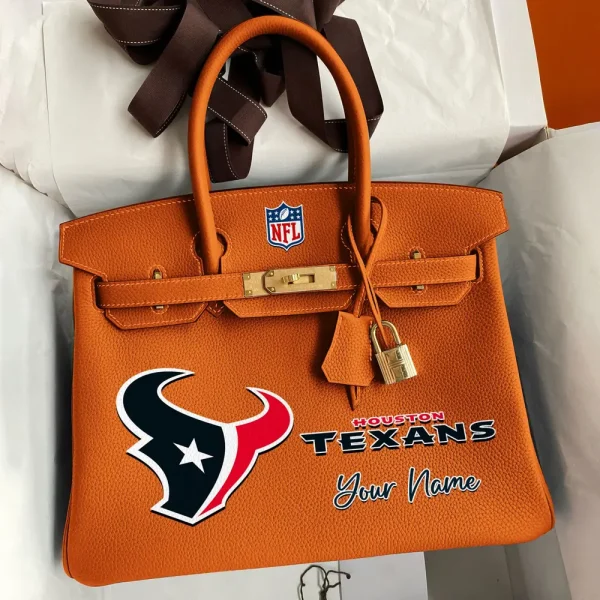 Houston Texans Deluxe Handbag For Women Custom Your Name 2025 Versions, Sport Deluxe Handbag SPTSDB013 - Image 8