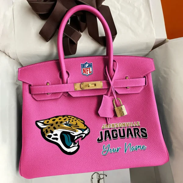 Jacksonville Jaguars Deluxe Handbag For Women Custom Your Name 2025 Versions, Sport Deluxe Handbag SPTSDB015 - Image 5