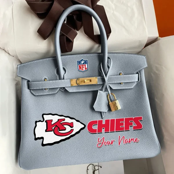 Kansas City Chiefs Deluxe Handbag For Women Custom Your Name 2025 Versions, Sport Deluxe Handbag SPTSDB016 - Image 2