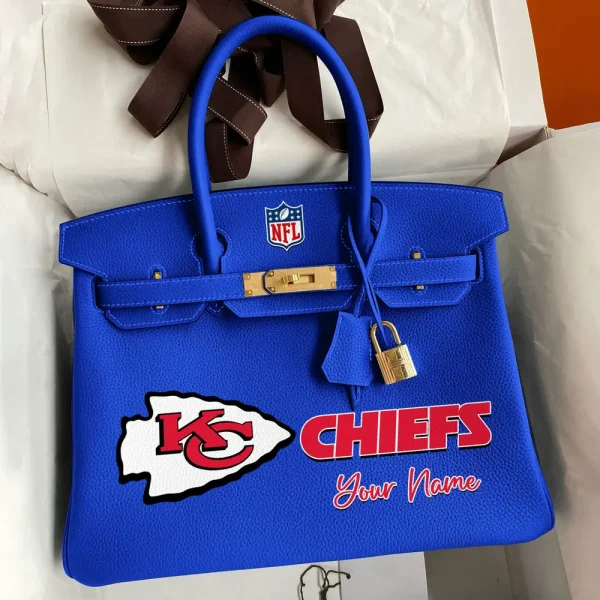 Kansas City Chiefs Deluxe Handbag For Women Custom Your Name 2025 Versions, Sport Deluxe Handbag SPTSDB016 - Image 5
