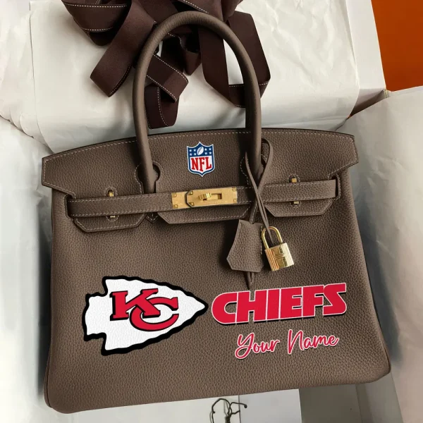 Kansas City Chiefs Deluxe Handbag For Women Custom Your Name 2025 Versions, Sport Deluxe Handbag SPTSDB016 - Image 7