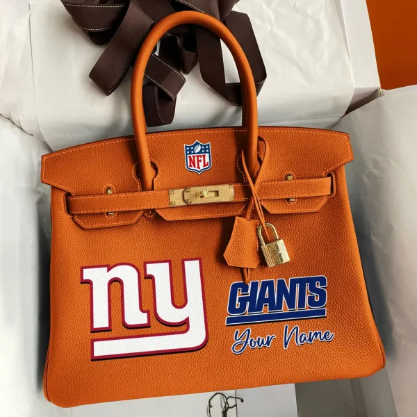 New York Giants Deluxe Handbag For Women Custom Your Name 2025 Versions, Sport Deluxe Handbag SPTSDB024 - Image 3