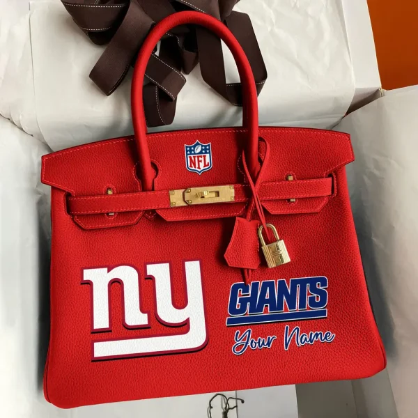 New York Giants Deluxe Handbag For Women Custom Your Name 2025 Versions, Sport Deluxe Handbag SPTSDB024 - Image 6