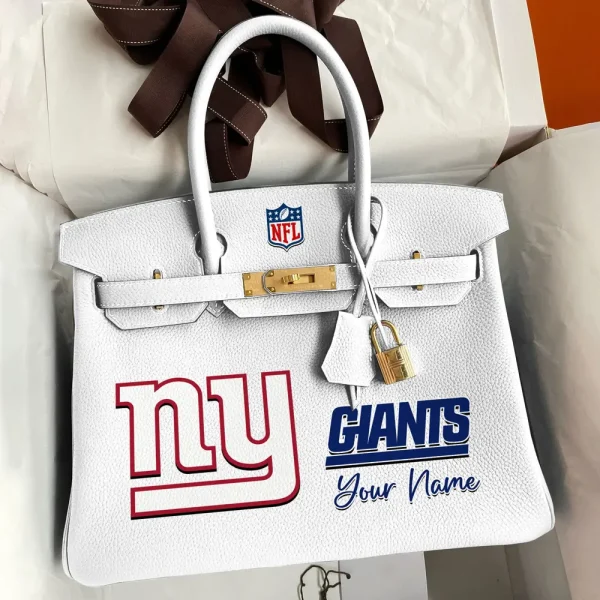 New York Giants Deluxe Handbag For Women Custom Your Name 2025 Versions, Sport Deluxe Handbag SPTSDB024 - Image 7