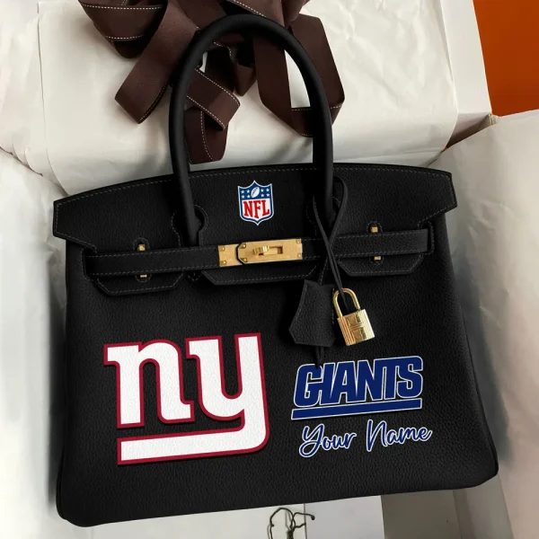 New York Giants Deluxe Handbag For Women Custom Your Name 2025 Versions, Sport Deluxe Handbag SPTSDB024 - Image 8