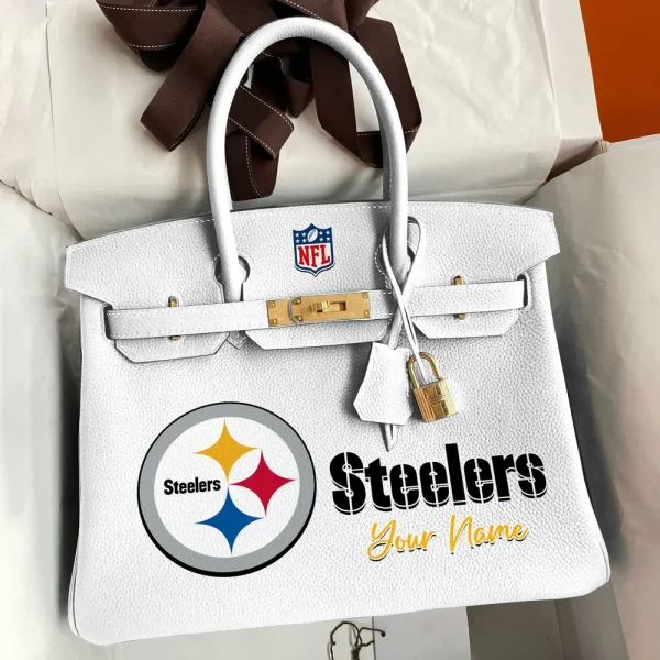 Pittsburgh Steelers Deluxe Handbag For Women Custom Your Name 2025 Versions, Sport Deluxe Handbag SPTSDB027