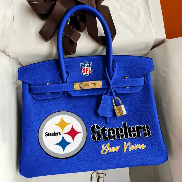Pittsburgh Steelers Deluxe Handbag For Women Custom Your Name 2025 Versions, Sport Deluxe Handbag SPTSDB027 - Image 2