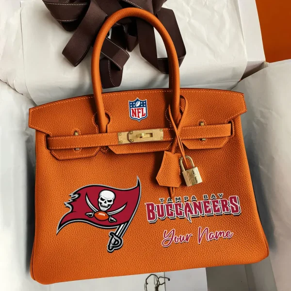 Tampa Bay Buccaneers Deluxe Handbag For Women Custom Your Name 2025 Versions, Sport Deluxe Handbag SPTSDB030 - Image 2